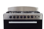 Magnificent Chef 30" Gas Range, 4.0 Cu Ft Space Saver Oven, Stainless Steel | 3 Ultra-Fast & 3 Fast Burners, Cast Iron Grates, LP/NG Ready MGR30DNM56TDIB | Delivery Included & 2-Year Warranty