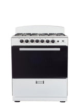 Magnificent Chef 30" Freestanding Gas Range, 4.0 Cu Ft Space Saver Oven, White | 3 Ultra-Fast & 3 Fast Burners, Cast Iron Grates, LP/NG Ready MGR30DNM56WDIB | Delivery Included & 2-Year Warranty