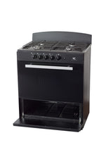 Magnificent Chef 30" Freestanding Gas Range, 4.0 Cu Ft Space Saver Oven, Black | 2 Ultra-Fast & 2 Fast Burners, Cast Iron Grates, LP/NG Ready MGR30DNM54BDB | Delivery Included & 2-Year Warranty