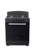 Magnificent Chef 30" Freestanding Gas Range, 4.0 Cu Ft Space Saver Oven, Black | 2 Ultra-Fast & 2 Fast Burners, Cast Iron Grates, LP/NG Ready MGR30DNM54BDB | Delivery Included & 2-Year Warranty