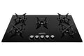30" Gas Cooktop with Italian SABAF Sealed Burners, 1 Ultra-Fast and 4 Fast – Tempered Glass
