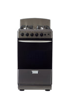 Magnificent Chef 20" Freestanding Gas Range, 2.4 Cu Ft Space Saver Oven, Stainless Steel | 1 Ultra-Fast & 3 Fast Burners, Cast Iron Grates, MGR20DNM54TDIB | Delivery Included & 2-Year Warranty