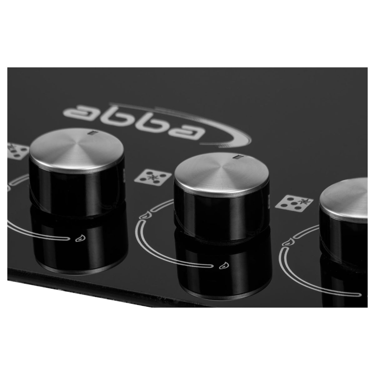 30" Gas Cooktop with Italian SABAF Sealed Burners, 1 Ultra-Fast and 4 Fast – Tempered Glass