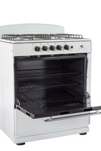 Magnificent Chef 30" Freestanding Gas Range, 4.0 Cu Ft Space Saver Oven, White | 2 Ultra-Fast & 2 Fast Burners, Cast Iron Grates, LP/NG Ready MGR30DNM54BDB | Delivery Included & 2-Year Warranty