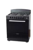 Magnificent Chef 30" Freestanding Gas Range, 4.0 Cu Ft Space Saver Oven, Black | 3 Ultra-Fast & 3 Fast Burners, Cast Iron Grates, LP/NG Ready MGR30DNM56BDIB | Delivery Included & 2-Year Warranty