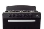 Magnificent Chef 30" Freestanding Gas Range, 4.0 Cu Ft Space Saver Oven, Black | 3 Ultra-Fast & 3 Fast Burners, Cast Iron Grates, LP/NG Ready MGR30DNM56BDIB | Delivery Included & 2-Year Warranty