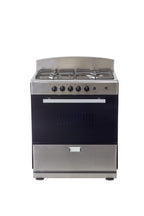 Magnificent Chef 30" Gas Range, 4.0 Cu Ft Space Saver Oven, Stainless Steel | 2 Ultra-Fast & 2 Fast Burners, Cast Iron Grates, LP/NG Ready MGR30DNM54TDB | Delivery Included & 2-Year Warranty